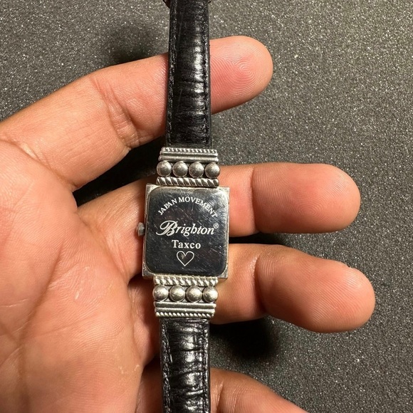 Brighton Taxco Ladies Silver Tone Quartz Watch Working With New Battery - Picture 7 of 8